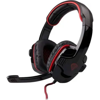 Sluchátka Natec Genesis HX66 černá/červená