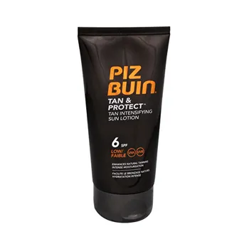 Piz Buin Tan Intensifying Sun Lotion SPF 6 mléko urychlující proces opalování 150 ml Přípravek na opalování Piz Buin Tan Intensifying Sun Lotion SPF 6 mléko urychlující proces opalování 150 ml