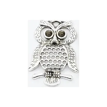 Přívěsek Přívěsek sova 48x35mm