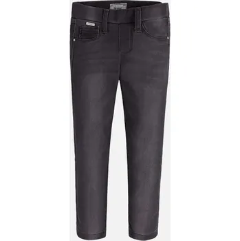 Mayoral Dívčí legíny - riflový styl - tmavě šedé - 110 cm