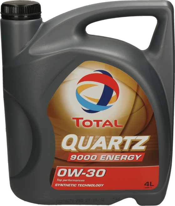 Total Quartz Energy 9000 0W-30 4 l od 475 Kč - Zbozi.cz