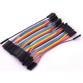Vývojová deska Dupont kabel M-F - 40x, 10 cm
