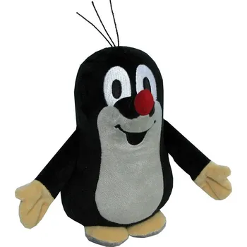 plyšák Moravská Ústředna Brno Krtek tančící a hrající 20 cm