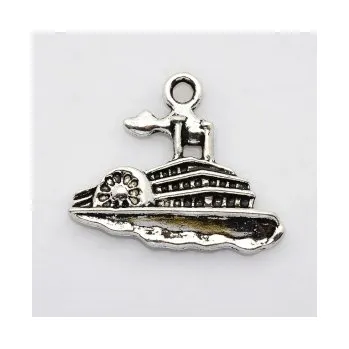 Přívěsek Přívěsek loď - parník 24x20mm