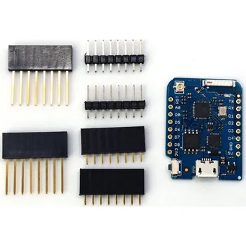 Vývojová deska WeMos D1 Mini Pro s konektorem na externí anténu