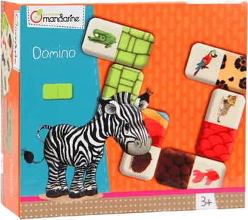 Domino Avenue Mandarine dětská hra Domino Zvířátka