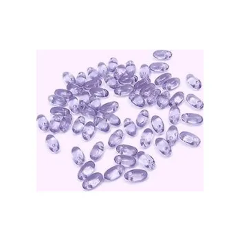 Dětské navlékací korálky Rizo modrofialová průhledná 4g