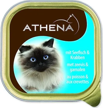 Krmivo pro kočku Athena paštika ryba/krab 100 g