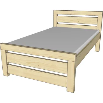 Gazel Rhino I. postel 120 přírodní