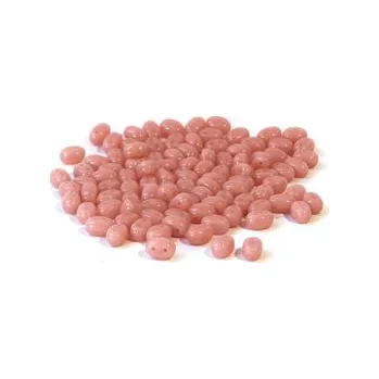 Dětské navlékací korálky Dvoudírkový rokajl starorůžová 10g