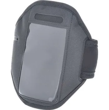 Neoprenové sportovní pouzdro na rameno pro iPhone 4 - černé