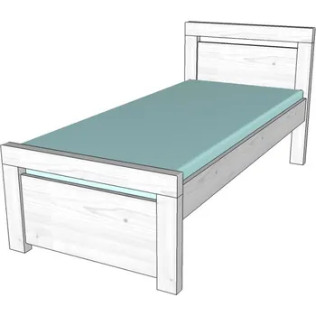 Gazel Rhino II. postel 90 bílá