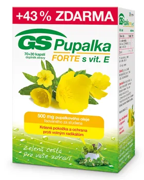 Přírodní produkt Green Swan Pharmaceuticals Pupalka Forte s vitamínem E
