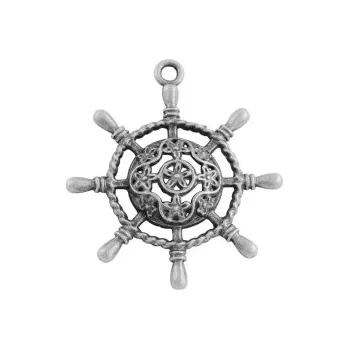 Přívěsek Přívěsek kormidlo 40x35mm