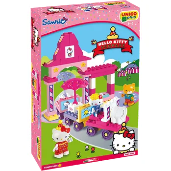 ostatní stavebnice Unico Hello Kitty vláček