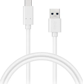 Connect IT CI-1175, USB-C kabel 0,5m bílý