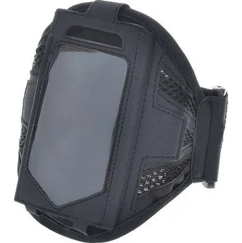 Sportovní pouzdro na ruku pro iPhone 4 - černé