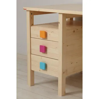 Šatní skříň Gazel úchytka barevná Barva: bílá