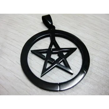 Řetízek Náhrdelník a přívěšek Supernatural (pentagram) - ocel