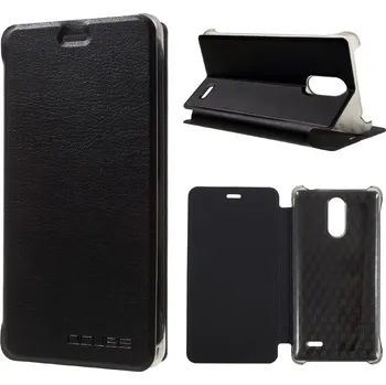 Pouzdro na mobilní telefon Pouzdro TVC Folio pro Leagoo M5 Barva: Černá