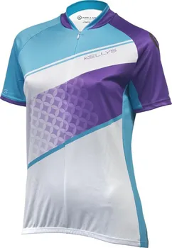 cyklistický dres Kellys Jody 016 krátký rukáv W Violet/Azure