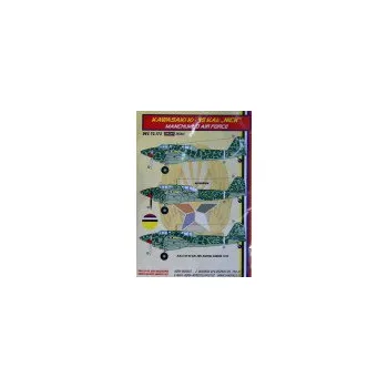 Plastikový model 1/72 Decals Ki-45 KAIc NICK (Manchukuo Air Force)