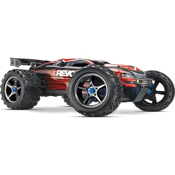 RC model auta Traxxas E-Revo Brushless TQi TSM RTR 1:10 červená