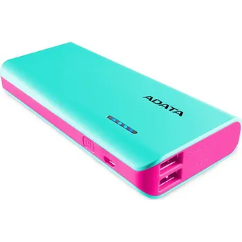 Powerbanka ADATA PT100 modrá/růžová