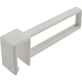 Nábytkové kování BLUM ZC7U10F0 Ambia Line podélné dělění, plast hedvábně bílá mat