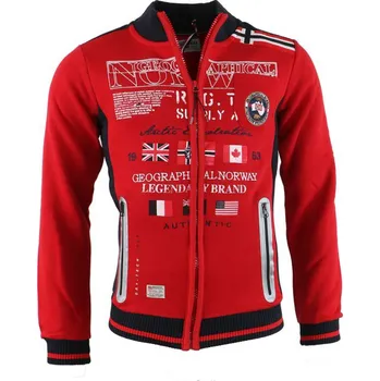 Geographical Norway Gerinos červená S Pánská mikina Geographical Norway Gerinos červená S