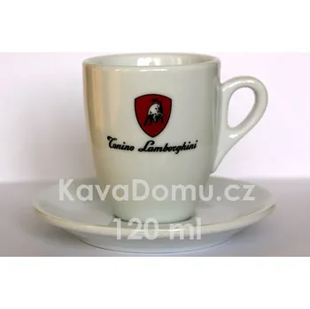 LAMBORGHINI vysoké šálky na espresso 6 x 120ml