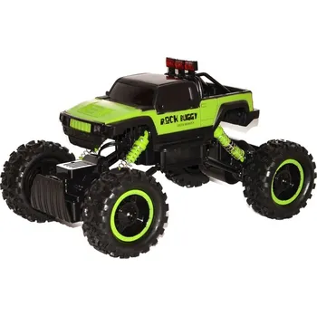 RC model auta Recenze Wiky Rock Buggy Green monster 1:14