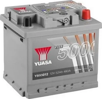 Autobaterie Yuasa YBX5012 12V 52Ah 480A