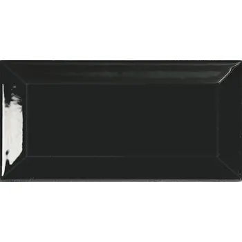 Obklad Tonalite Diamante nero diamant 7,5x15 cm, lesk (bal=0,81 m2)