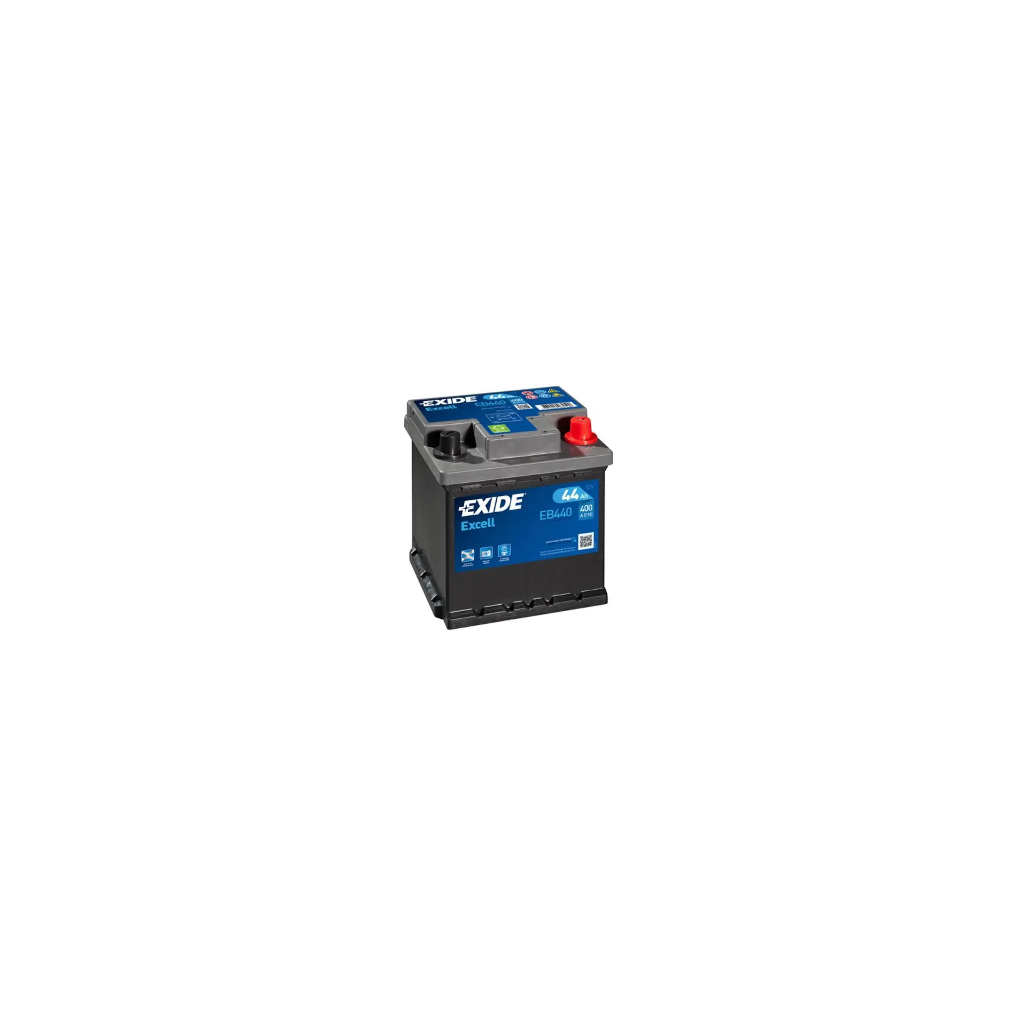 Fotografie 1 - Autobaterie Exide Excell EB440 44Ah 12V 400A