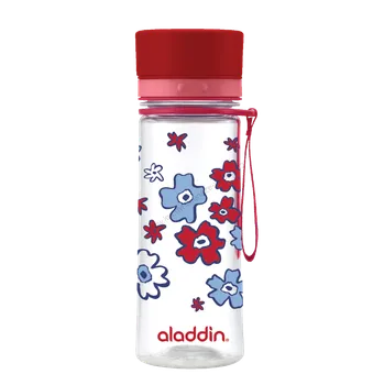 Láhev Aladdin Aveo 350 ml, červená s potiskem