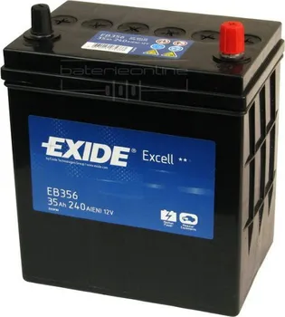 Autobaterie Exide Excell EB356 35Ah 12V 240A