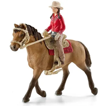 Figurka Schleich 42112 Westernová jezdkyně na koni