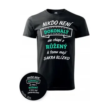 Pánské tričko Recenze Adler Tričko dámské nikdo není dokonalý 203 XS