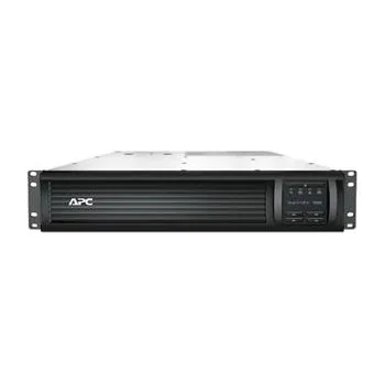 Záložní zdroj APC Smart-UPS 3000VA LCD RM 2U - černá, 2,7 kW, hloubka 68 cm + management card