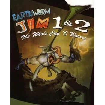 Počítačová hra Earthworm Jim 1 + 2 The Whole Can 'O Worms PC