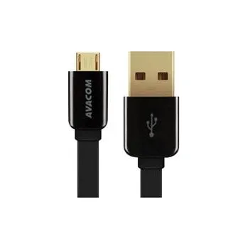 Datový kabel AVACOM MIC-40K kabel USB - Micro USB, 40cm, černá