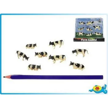 Figurka Kids Globe Kráva stojící/ležící 8 ks