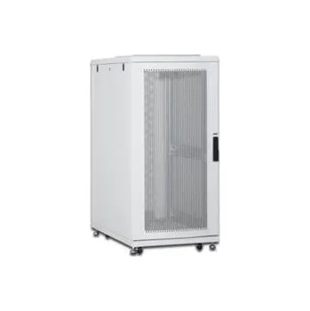 Rozvaděč DIGITUS 26U serverový stojan, Unique Series, dveře z děrované oceli 1340x600x1000 mm, barva šedá (RAL 7035)
