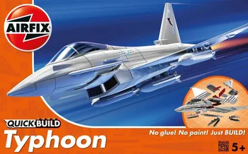 Plastikový model Airfix Quick Build Eurofighter Typhoon