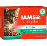 Iams Kitten Delights Chicken in gravy…
