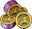 Wychwood Deep Purple Fluoro Coated Mono 1000m, 0.32 mm