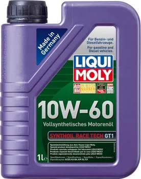 Motorový olej Liqui Moly Synthoil Race Tech GT1 1390 10W-60 1 l