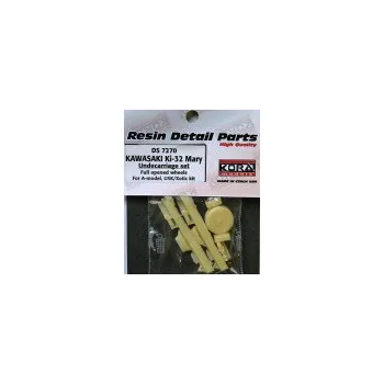 Plastikový model 1/72 Ki-32 Mary Undercarr.set fully opened (AMOD)