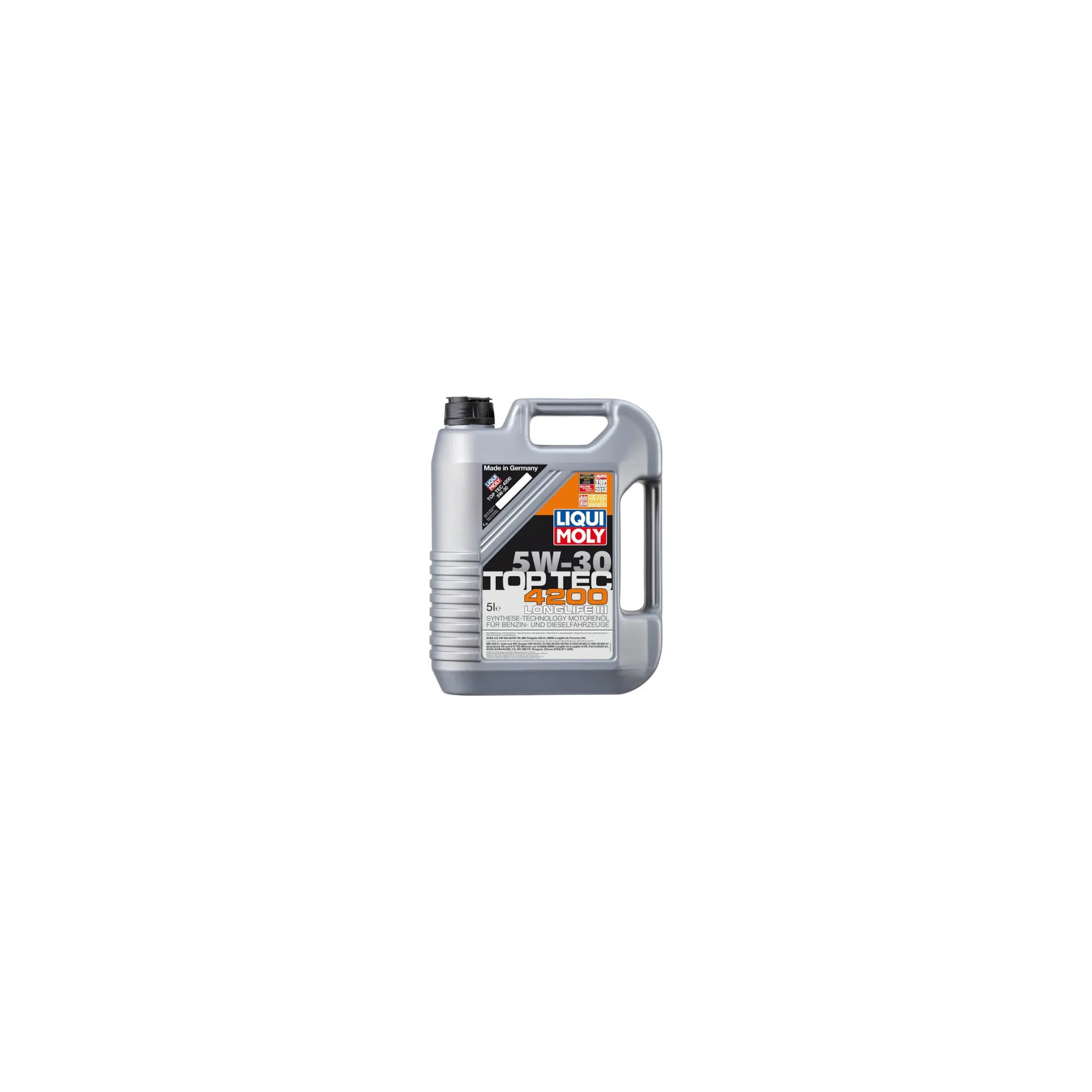 Fotografie 1 - Motorový olej Liqui Moly Top Tec 4200 5W-30 5 l